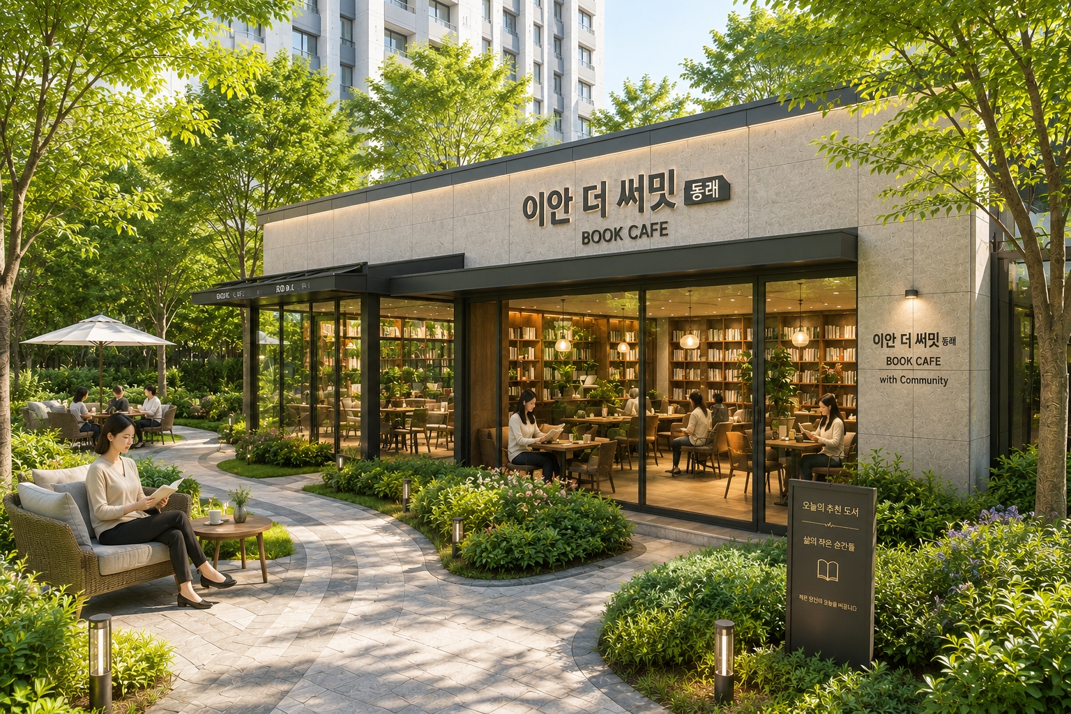 커뮤니티 연출 이미지